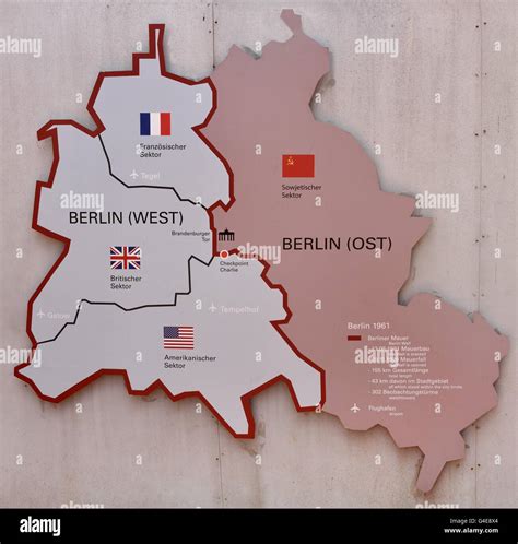 The Berlin Wall Map
