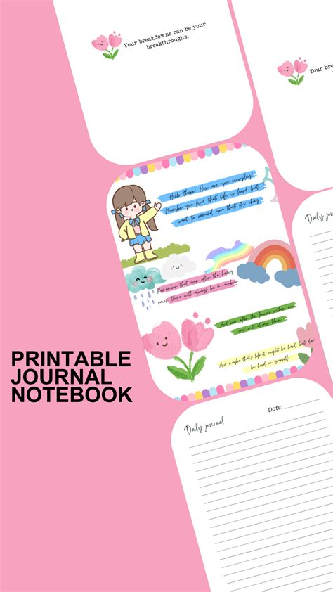 Image result for Notebook Paper Journal