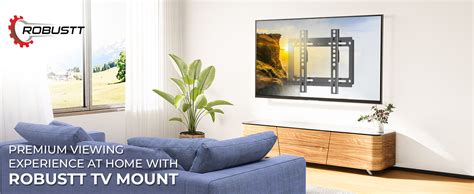 Robustt TV Wall Mount 26 to 63 Inches - Pack of 1 | Heavy Duty LED/HD ...