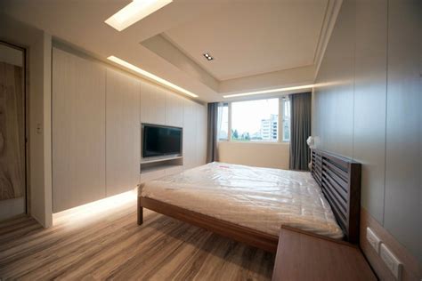 79平方米小户型现代卧室电视柜装修效果图_太平洋家居网图库