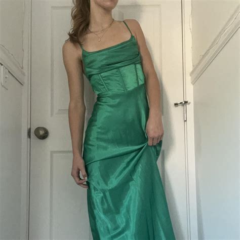 PRINCESS POLLY green💚 CORSETED maxi dress!! SO... - Depop