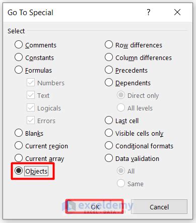 Image result for How to Remove Text Box Excel