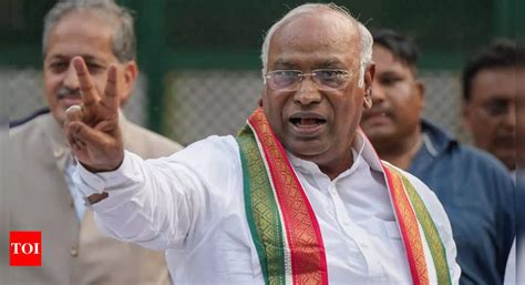 'President: Indian National Congress' Mallikarjun Kharge changes ...