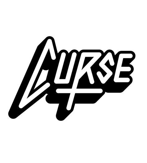 LOGO X CURSE on Behance | Cursing, ? logo, Logo inspiration