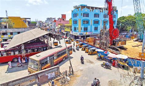 CMRL works: Villivakkam bus stand to be temporarily shifted