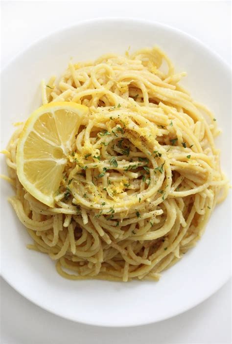 Vegan Pasta al Limone (Gluten-Free, Allergy-Free) Italian Lemon Pasta