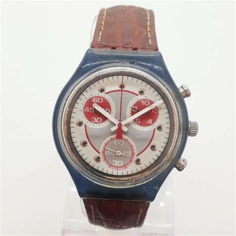 1994 Rare Vintage Swiss Swatch Chronograph Watch, | Ubuy India