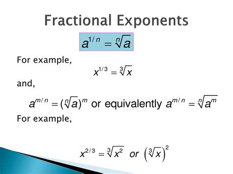 Image result for Fractional Exponents Explained