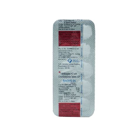 Amitril DS Tablet | Uses, Side Effects, Price | Apollo Pharmacy
