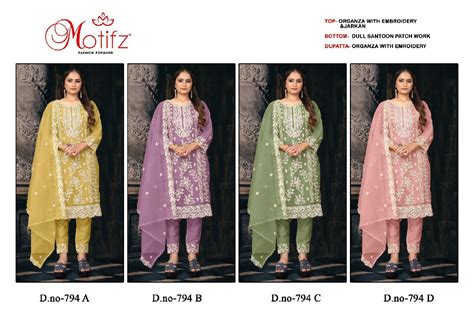 Motifz D.no 794 Wholesale Indian Pakistani Concept Salwar Suits ...