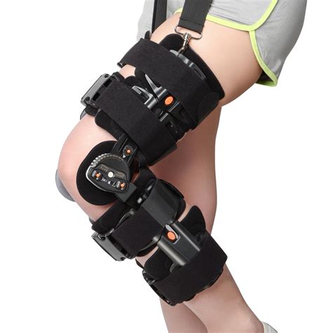 Buy REAQER Hinged Knee Brace ROM Unloader- Post Op, Locking, ACL, PCL ...
