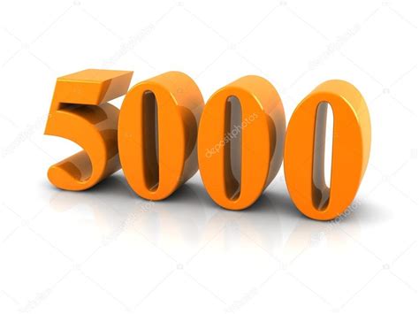 Number 5000 ⬇ Stock Photo, Image by © Elenven #61359721