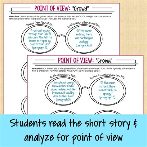 Highly Effective Point of View Analysis Activity Using Short Story "Crowd" - Nouvelle ELA ...