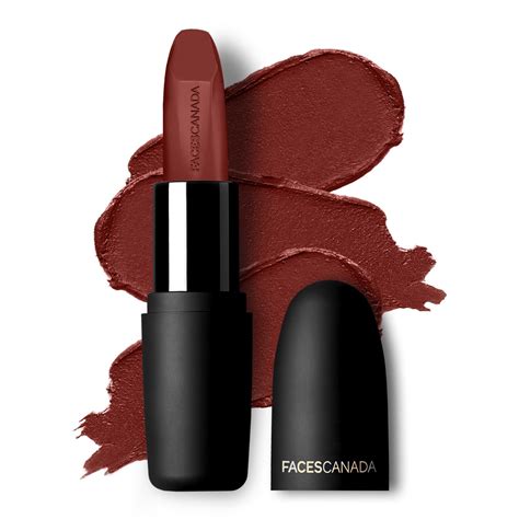 Buy FACES CANADA Weightless Matte Lipstick - Royal Maroon 16 (Maroon ...