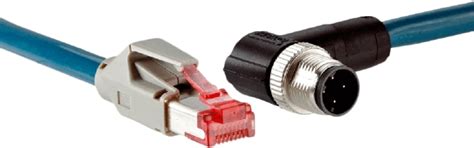 YN2D24-050PN1MRJA4 SICK | SICK Right Angle Male 4 Pin way M12 to ...