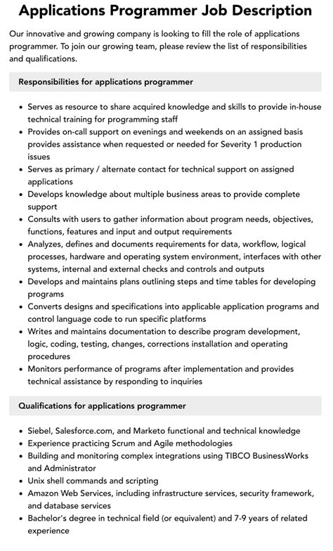 Image result for Application Programmer