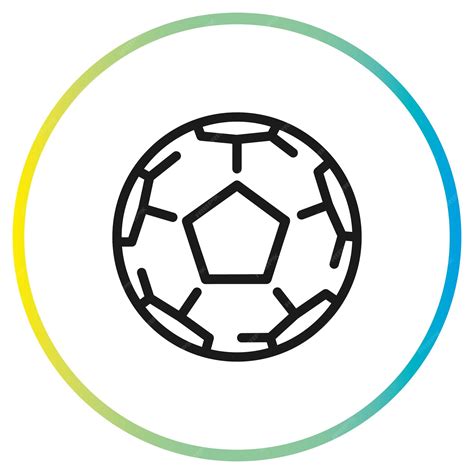 Premium Vector | Soccer ball icon vector