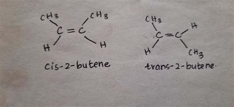 Name the lowest alkene, that is capable of exhibiting geometrical ...