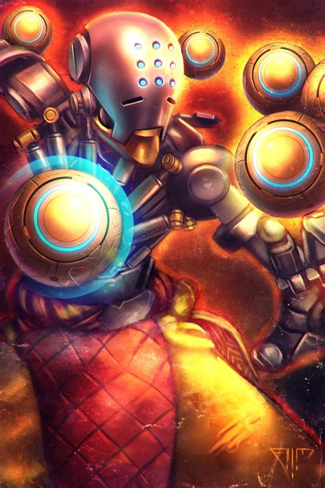 Overwatch - Zenyatta by AIM-art on DeviantArt