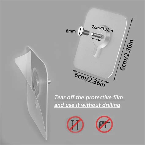 Photo Frame Hooks for Wall Without Drilling Pack of 10 – Mozabee Wholesale