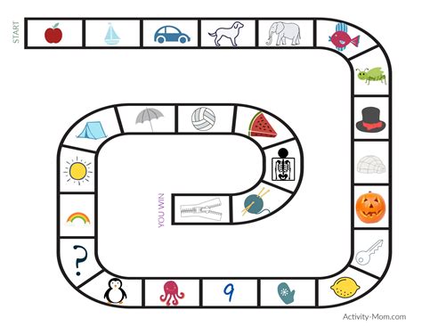 Printable Game Pieces For Board Games