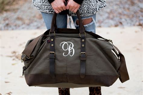 Monogrammed Designer Duffle Bags For Women | semashow.com