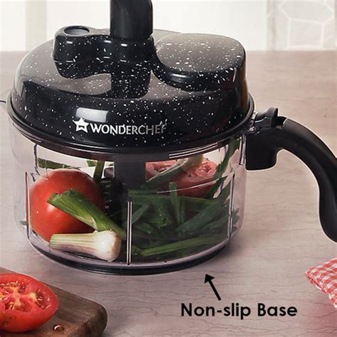 Wonderchef Turbo Dual Speed Food Processor | 6-in-1 food processor ...
