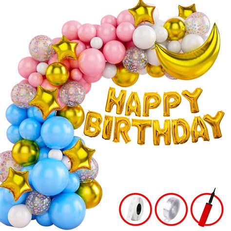 Party Propz Happy Birthday Decorations For Boys- 75Pcs|Happy Birthday ...