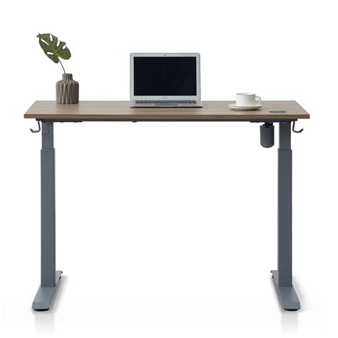 Buy KOWO Electric Height Adjustable Standing Desk 48 Home Office Wooden ...
