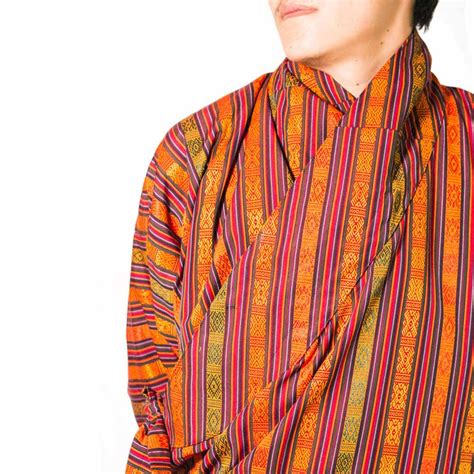 Traditional Bhutanese Gho | Bhutan National Dress | Druksell — Druksell.bt