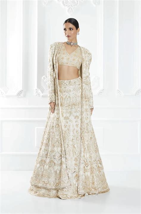 Ivory Dori Embroidered Jacket and Lehenga Set – Manish Malhotra