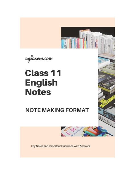 Image result for Note Making Class 11 Examples