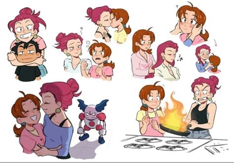 Jessie x Ash's Mom | Cute pokemon, Pokemon fan art, Pokemon teams