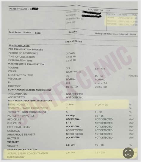 Case studies (AZOOSPERMIA / ZERO SPERM COUNT ) - SUNTEX CLINIC
