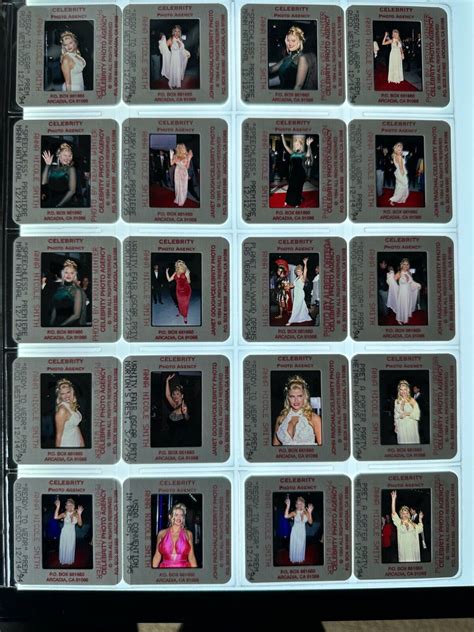 SEXY Anna Nicole Smith Playboy ORIGINAL LOT OF 35MM SLIDE TRANSPARENCY ...