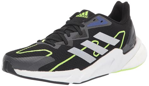 Buy adidas Men's X9000L2 Running Shoe, Black/Matte Silver/Signal Green ...
