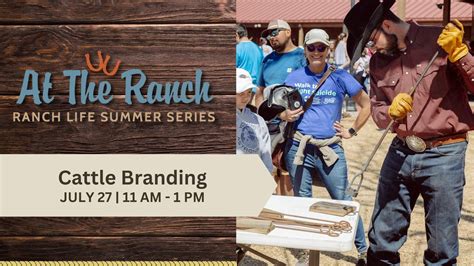 Ranch Life Summer Series | Cattle Branding, 3121 4th St, Lubbock, TX ...