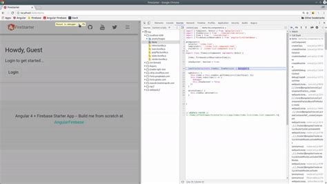 Debugging Angular in vs Code 的图像结果