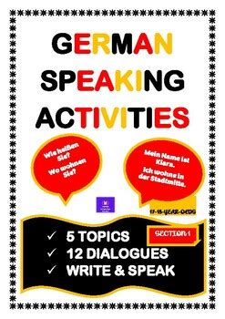 Image result for German Language Activities
