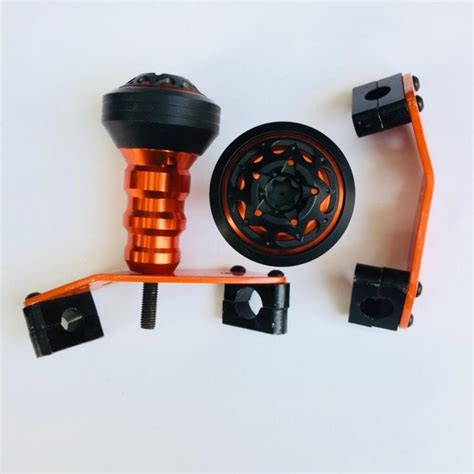 Universal Frame Sliders for Motorcycle-Orange (Set Of 2) – TECHNO KHAN ...
