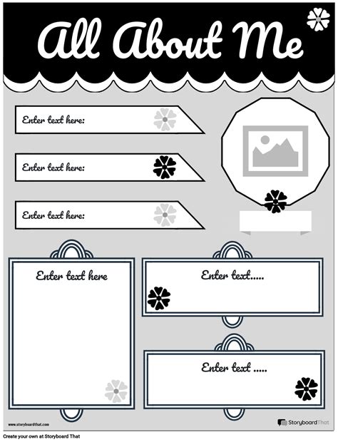 All About Me Posters Free Printable - Printable Calendar Template