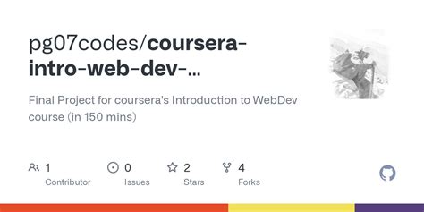Introduction to Web Development Coursera Final Project 的图像结果
