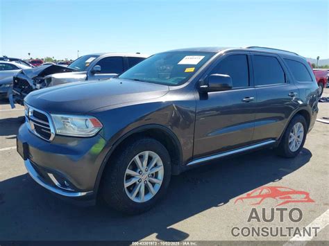 2015 DODGE DURANGO SXT Flexible Fuel - 1C4RDJAG6FC760728
