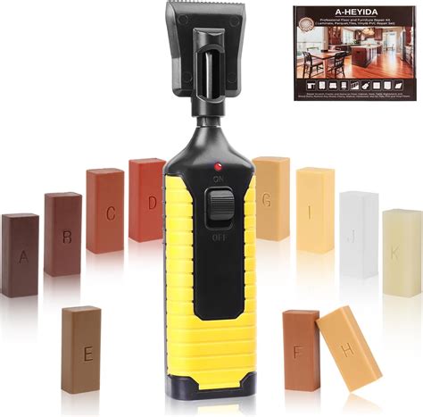 Amazon.com: Linoleum Floor Vinyl Repair Kit, 11 Colors Wood Wax Filler ...