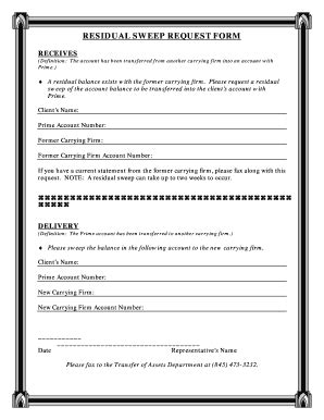 Fillable Online SEC.govTransferring your Brokerage Account: Tips on ...