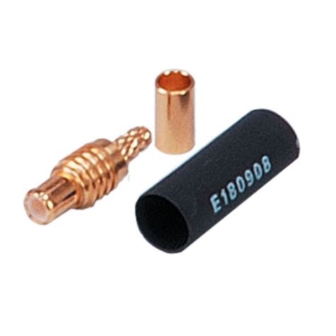 MX MCX Male Plug Connector Crimp Type For RG-174U Gold Plated (MX-2312 ...