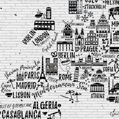 Wall Mural – Around the World | wall-art.com