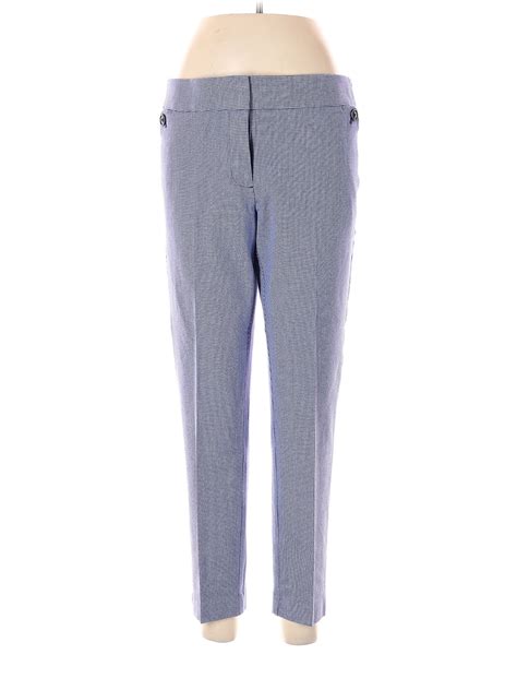 Ann Taylor LOFT Multi Color Blue Casual Pants Size 6 - 71% off | ThredUp