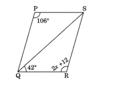 In the given figure Triangle qps equal to triangle s r q find angle PSR ...