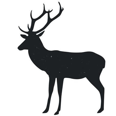Reindeer Silhouette Animal - Animal Silhouettes png download - 3600*3600 - Free Transparent ...